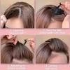 Fluffy Hair Pads Bangs Posted Princess Head Bun Maker Hair Fluffy Hair Clip Increaser Hair Styling Clips Stick Hairpin Headwear