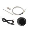 Exhaust Gas Temp Gauge 52mm High Accuracy Universal Fit 12V 200 To 1300 Celsius  Digital EGT Meter