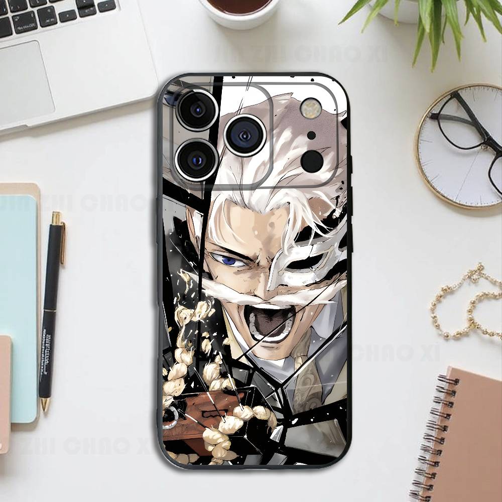 

M-Manga K-Kagurabachi Silicone Soft Phone Case For IPhone17 16 15 14 13 12 11 Pro Max Plus X XR SE Cover iPhone16promax