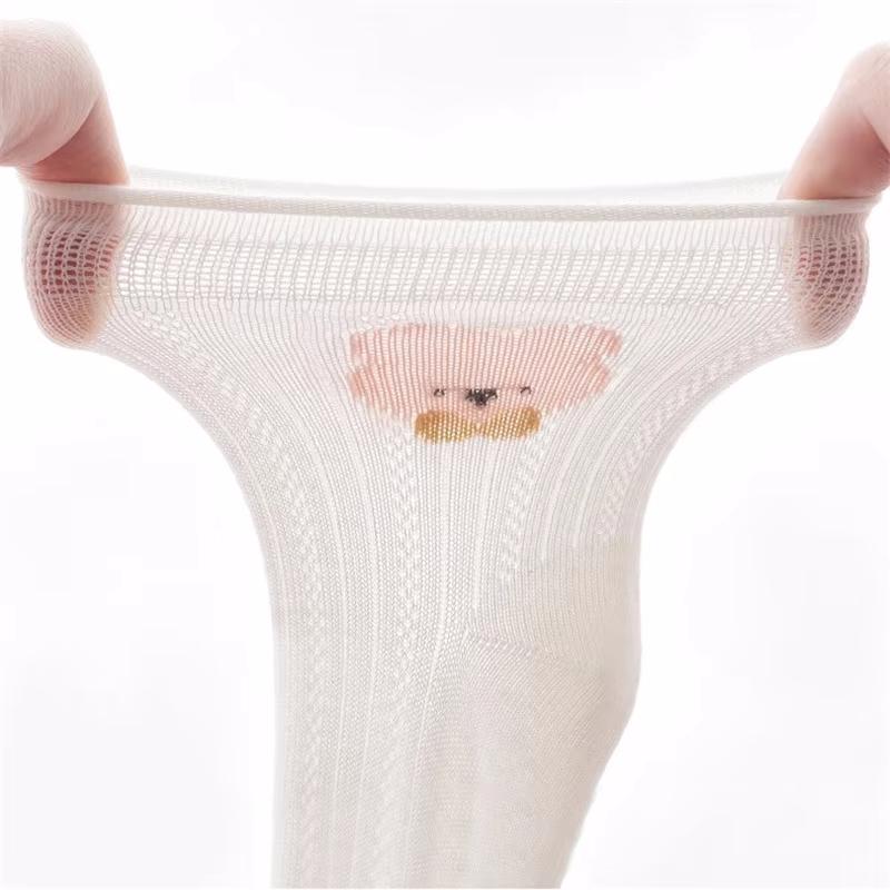 3Pairs/Set Baby Girls Socks Summer Thin Mesh Kids Girl Frilly Lace Socks Cotton Children Dance Princess Sock Spring Summer 0-5Y