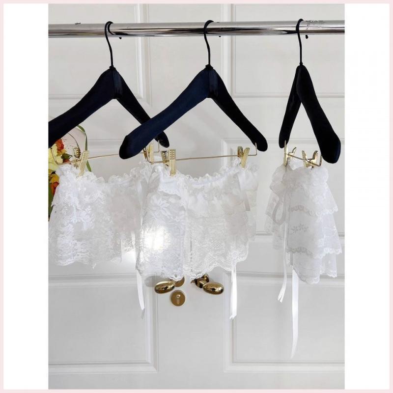 Industrial Ballet-Inspired Lace Tie Bow Layered Skirt - Women's Spring/Summer Fashion