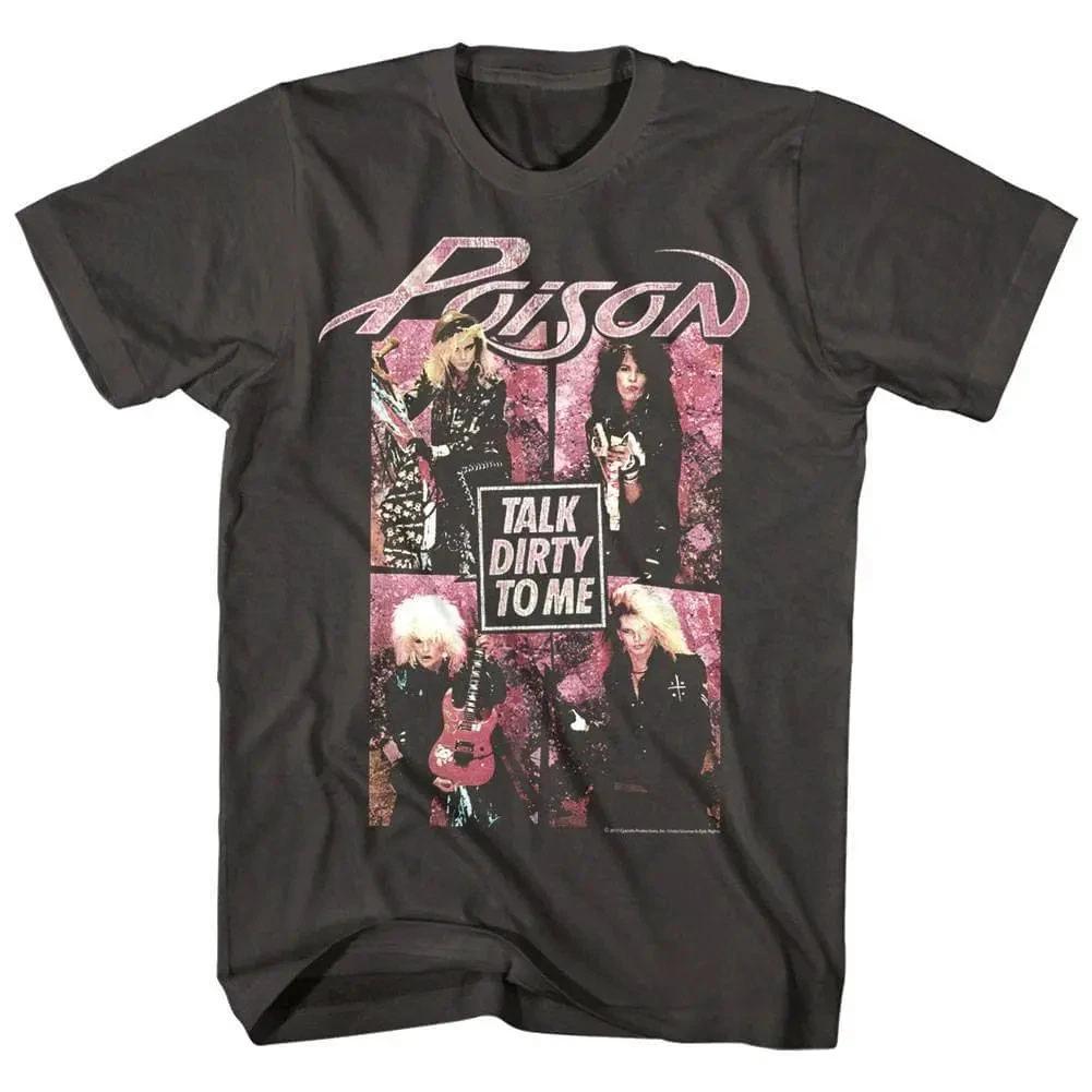 

Poison Band Talk Dirty To Me Men s T Shirt S