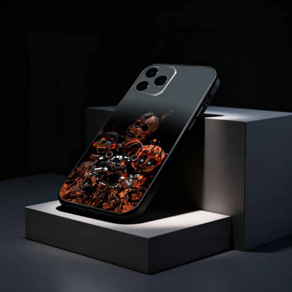 Five N-Nights At F-Freddys Fnaf   Handyhülle Silikon Weich Für IPhone 17 16 15 14 13 12 11 X XR Plus Pro Max Plus