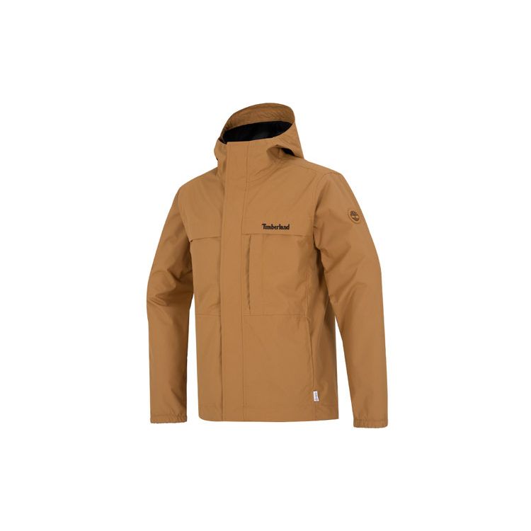 Timberland Men's Benton Water Resistant Shell Jacket Wheat Brown A695W-P47