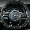 D Type Stering Wheel Cover For Kia Stinger Soul 2018- Picanto Wrap X-line Morning Ceed GT Stonic Sportage Proceed K5 Optima