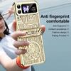 For Samsung Z Flip 4 Anti-Dust Plating Protection Case for Samsung Galaxy Z Flip4 Flip 4 Zflip4 Cell Phone Bag Folding Covers