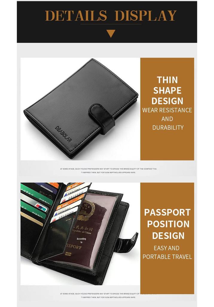 New Fashionable Ultra-Thin Card Holder for Men & Women, Multi-Card Slots for Business, Bank, and ID Cards