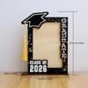 Wooden Graduation Photo Frame With Grad Cap Diploma Decor Class Of 2026 Ideal Grad Gifts Desk Decor Souvenir