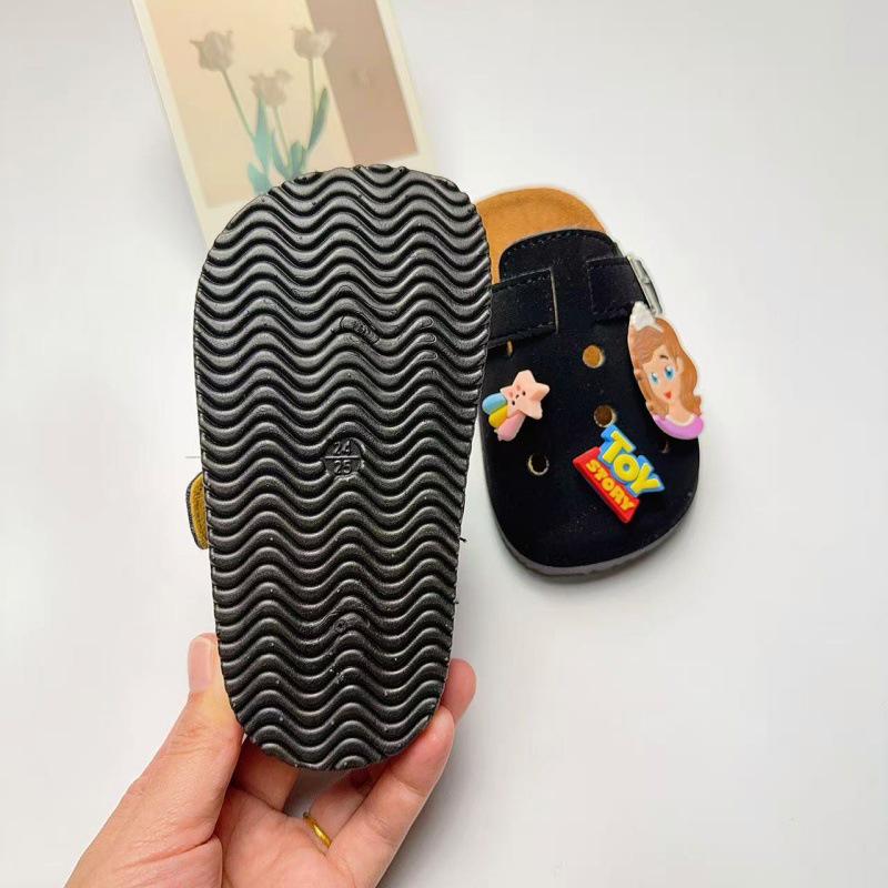 Medias Zapatillas de Verano Retro Unisex de Dibujos Animados Lindas para Niños Birkenstock con Suela Gruesa Antideslizante