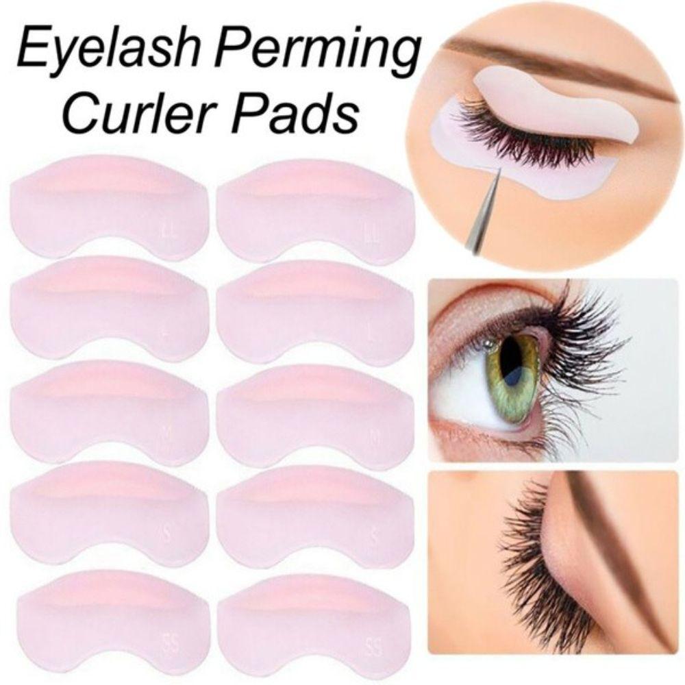 5pairs Lash Lift Beauty Salon Curling Root Silicone Pads Perm Eyelash Shield Pads Eyelash Extension