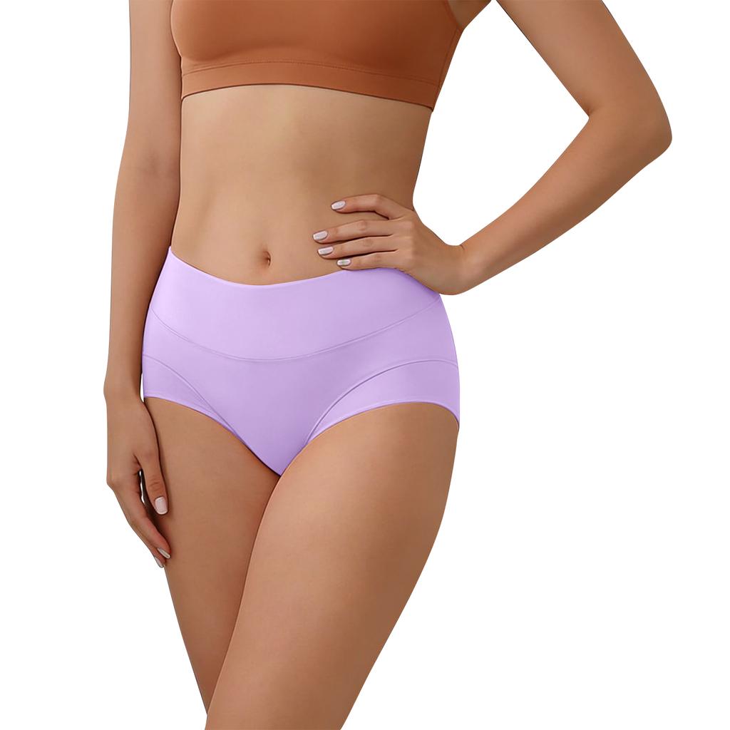 Women'S Menstrual Panties Mid-Waist Cotton Postpartum Women'S Panties Fully Covered Panties