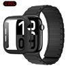 Silicone Strap+Case For Apple Watch Ultra 3/2/1 49mm 11 10 46mm 42mm Magnetic Band iWatch 9 8 7 45mm 41mm 6 5 SE 44mm/40mm Cover