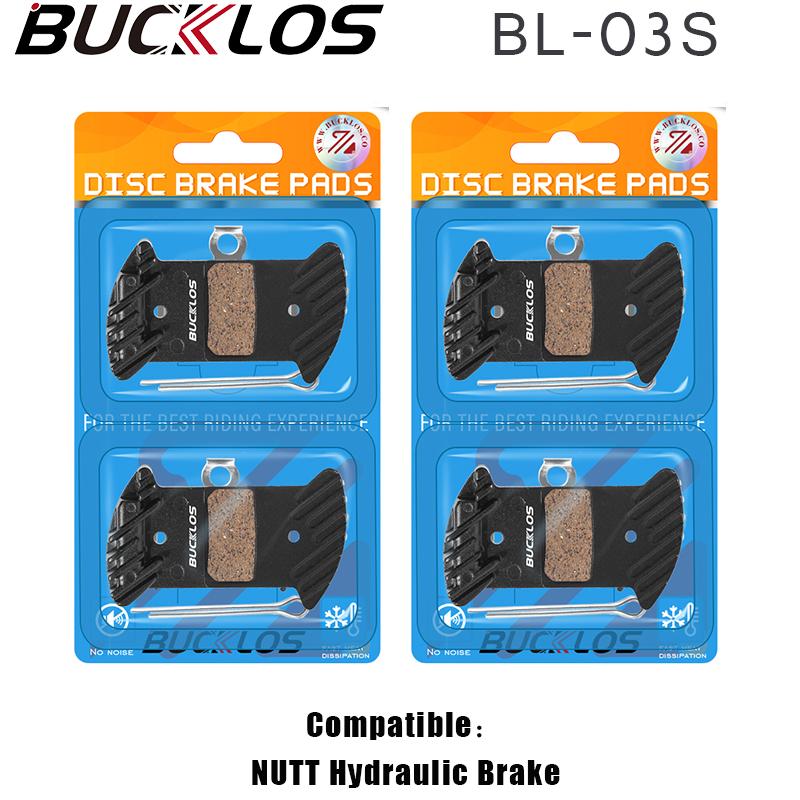 BUCKLOS Ceramic Bike Brake Pad Road Bicycle Hydraulic Disc Brakes Pads MTB Brake Pad for Shimano L05A J04C J05A H03A N03A NUTT