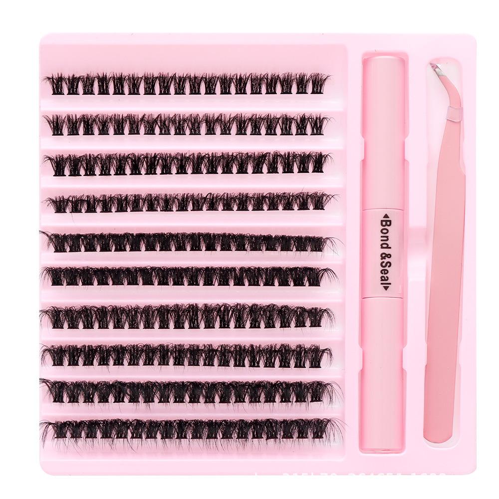 Diy Natural Curl Grafting Thick False Eyelashes Extension