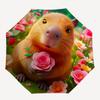 Capybara Themed Travel Umbrella-8 Ribs Automatic Opening and Closing, Portable Folding Design, Compact and Stylish Umbrella Suitable for Out