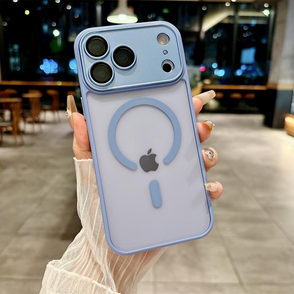 Magnetic Shockproof Delicate Magsafe Wireless Charge Camera Protection Case For iPhone 17 16 15 14 13 12 11 Pro Max Plus Cover