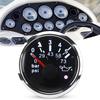 52MM 2in IP67 Oil Pressure Gauge 0‑5BAR 0‑73PSI Meter with Smart Alarm for Cars Yachts BoatsBlack Dial