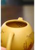 Yixing Handmade Purple Clay Teapot - Golden Duan Plum Blossom Dragon Egg Set for Gongfu Tea Brewing