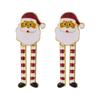 New Christmas Cartoon Rhinestone Pendant Earrings - Alloy Material