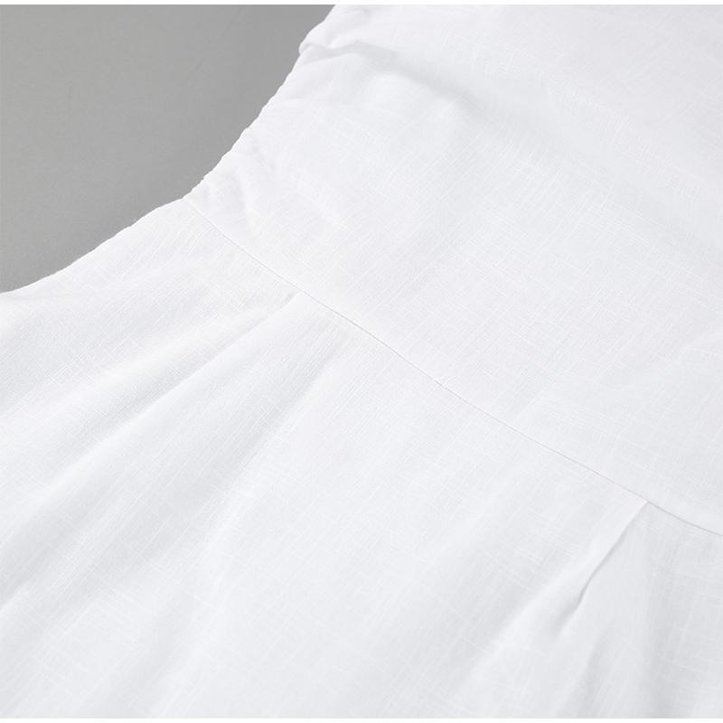 White Ruffled Fashion Mini Dress Women's Patchwork V-Neck Elegant High Waist Pleated Party Dress Female Y2k Bodycon Dresses