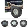 Mini Round Shape LCD Humidity Meter LCD Display Digital Readout Electronic Thermometer Circular Embedded Small Electronic