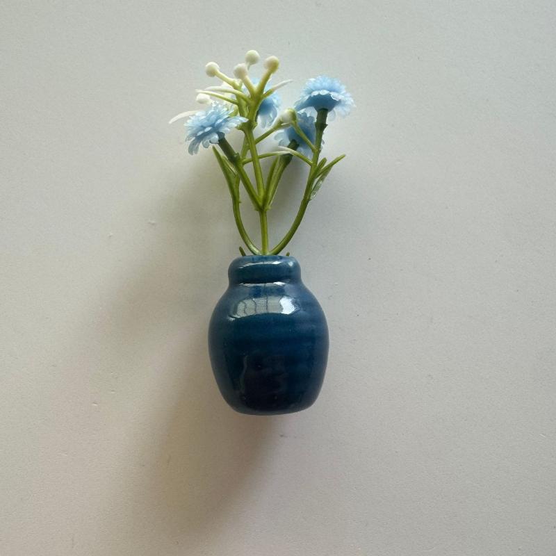 Mini Glass Bottle Flower Vase Fridge Magnets Big Small Sizes For Home Kitchen Diy Decoration Ornaments