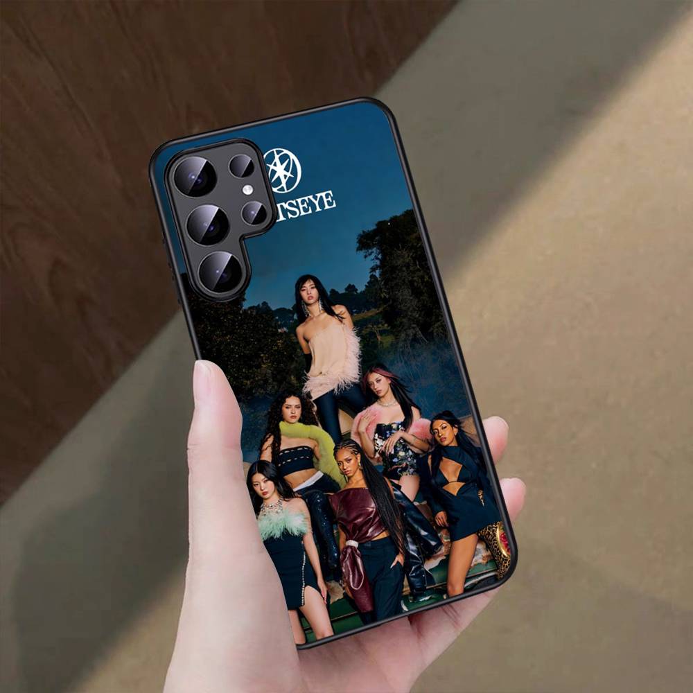 Korea Kpop Band K-katseye Anime Phone Case For Samsung S 9 10 20 21 22 23 30 23 24 Plus Lite Ultra FE S10lite Funda