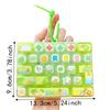 Cartoon 26 Keys Keyboard Keychain Clicker Sound Stress Relief Fidget Toy  Student Gift