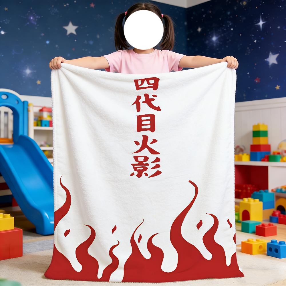 Funny Anime N-Naruto Blanket For Soft Throw Blanket for Picnic Bed Sofa Home Bedroom Cozy Warm Comfortable