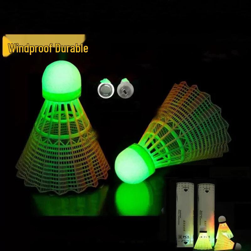 Xulin Luminous Windproof Badminton Shuttlecocks