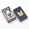 Cat Tarot 78 Card Deck English Version Board Game Divination Tools for Fun Fortune Telling Cards