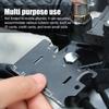 Multipurpose Gadget Camping Opener Wallet Kit Pocket Tool Multifunction Credit EDC Outdoor Bottle Survive Gear Card Phone Holder