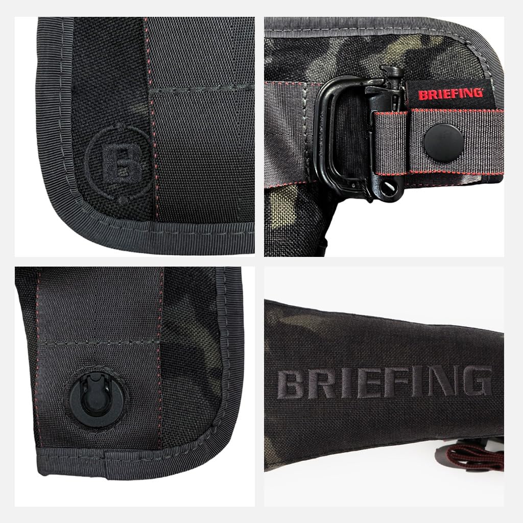 BRIEFING Putter Cover 1000D PUTTER COVER BRG231G24 NAVY Navy Golf Head Cover