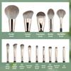 14 Stück Make-up Pinsel Set Groß Flauschig Weich Lidschatten Foundation Puder Rouge Verblendpinsel Frauen Kosmetik Beauty Tools Täglich
