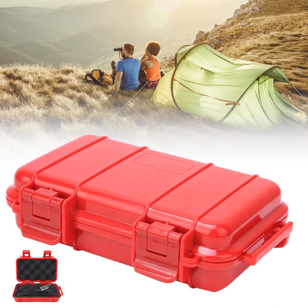 Outdoor EDC Water Proof Pressure Proof Shock Proof Seal Storage Box Survival Equipment(small )