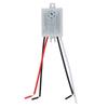 Auto On Off Switch 220V Sensor Switch Semi-Outdoor Areas Wide Compatibility Delay Shut-Off Function Fire Retardant Material
