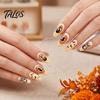 Waterproof Nail Art Supplies Women Stickers for Halloween, Spooky Ghost Pumpkin Spider Web Bat Halloween Theme Decals Thorns Manicure Decal,