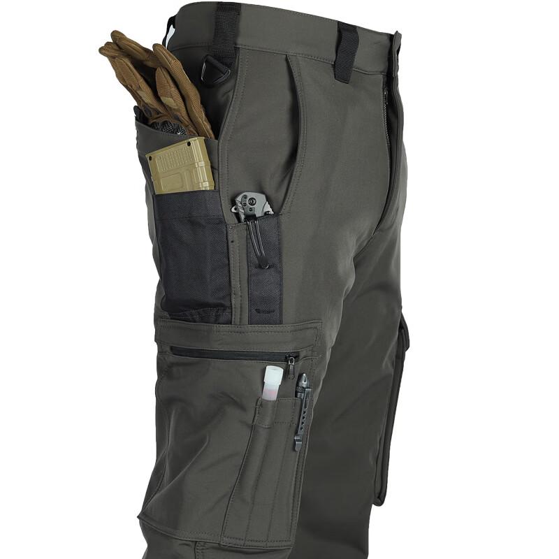OEING Men's Waterproof Multi-Pocket Cargo Pants