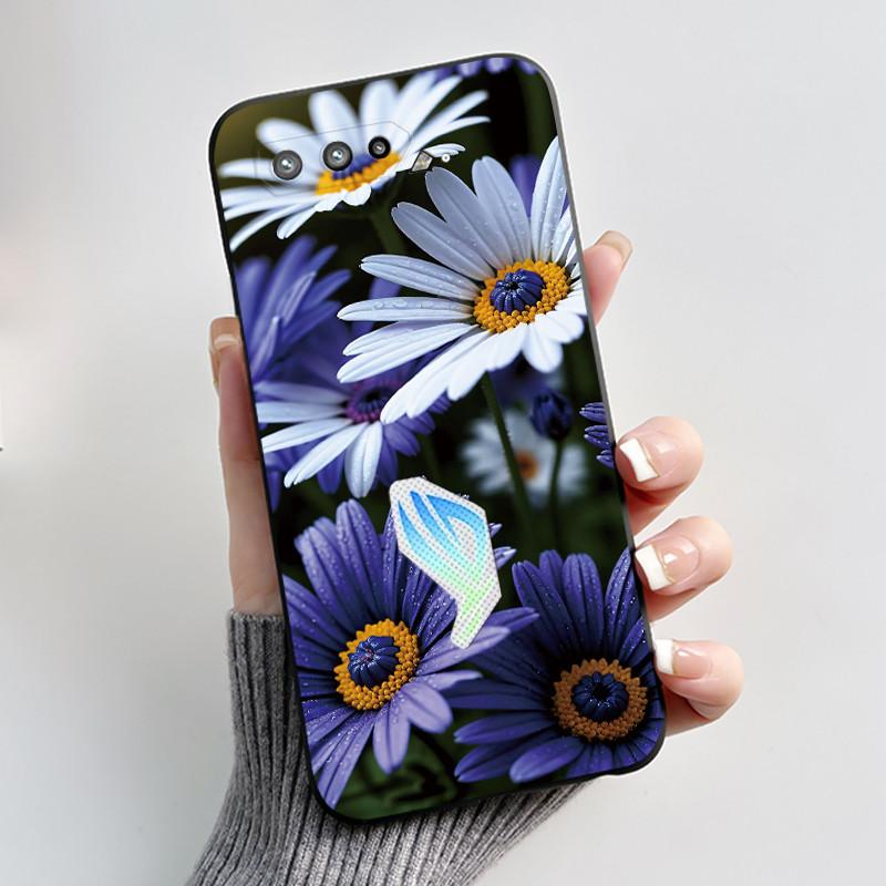 Casing For Asus Rog Phone 5 Rog 5s ZS673KS ZS676KS Case Luxury Dragon Cute Cool Boys Girls Soft Black Matte Silicone Back Cover