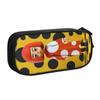 Korean Yayoi Kusama Polka  Pencil Case for Girls Boys Pumpkin  Large Storage Pen Box Bag School Supplies