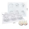 6 Even Bunny Mousse Cake Silicone Mold Ice Cream Jelly Silicone Baking Abrasive