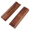 2PCS Sushi Plate Long Rectangle Plate Wood Japanese Style 7.2x2.1in Serving Platter for Cracker Party Home