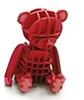 Sigumi Plus Paper Teddy Red Puzzle, Bear,