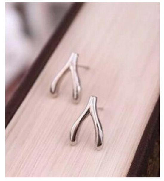 Korean Butterfly & Bowknot Cat's Eye Earrings with Pearl Studs