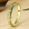 Colorful Vintage Cloisonne Bangle Enamel Floral Women's Hand Bracelet Flower Leaf Bangle  Girls