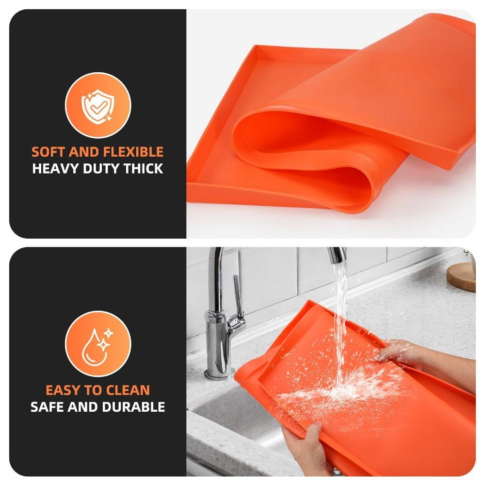 17/22/28/36 Inch Silicone Blackstone Griddle Cover Against Grease Griddle Cover  Grill Protection