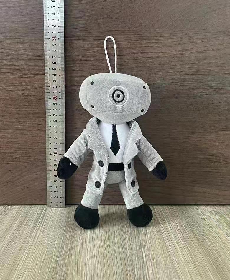 Skibidi Toilet Man Vs. Monitor Man Doll Plush Toy
