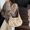 2025 Women's Lightweight Wrinkled Tote - Large Capacity Casual Crossbody Travel Bag