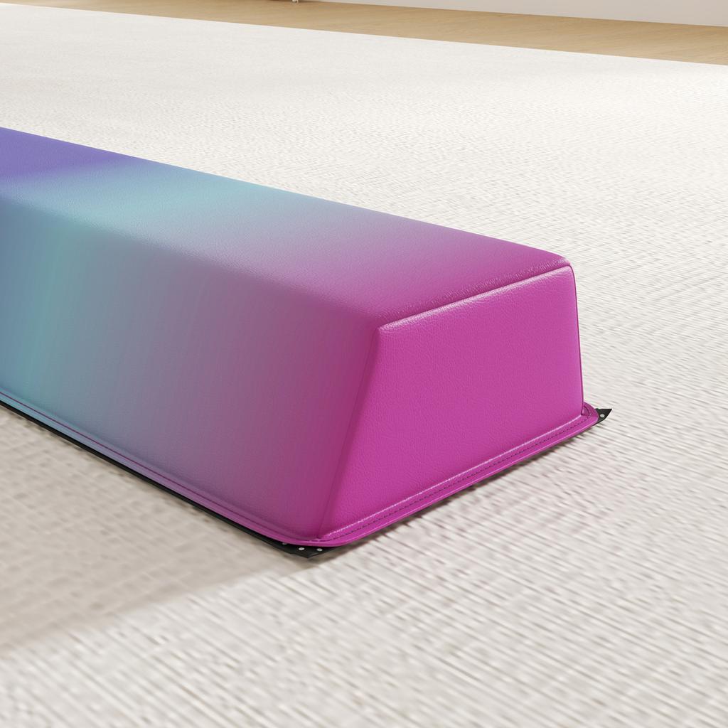 236 cm Foldable Balance Beam for Teenagers 80kg Colorful