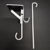 2/4Pcs Christmas Fireplace Stocking Garland Hanger No Drill Adjustable Mantle Garland Holder Heavy Duty Xmas Stockings Decoration Hanging Hook